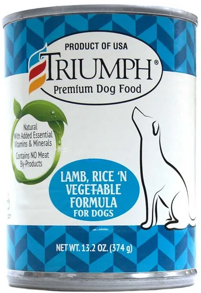 12/13.2 oz. Triumph Lamb-Rice-Vegetables Dog - Treat